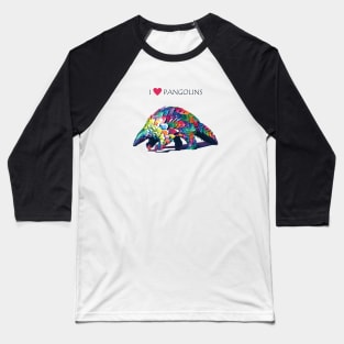 I love pangolins Baseball T-Shirt